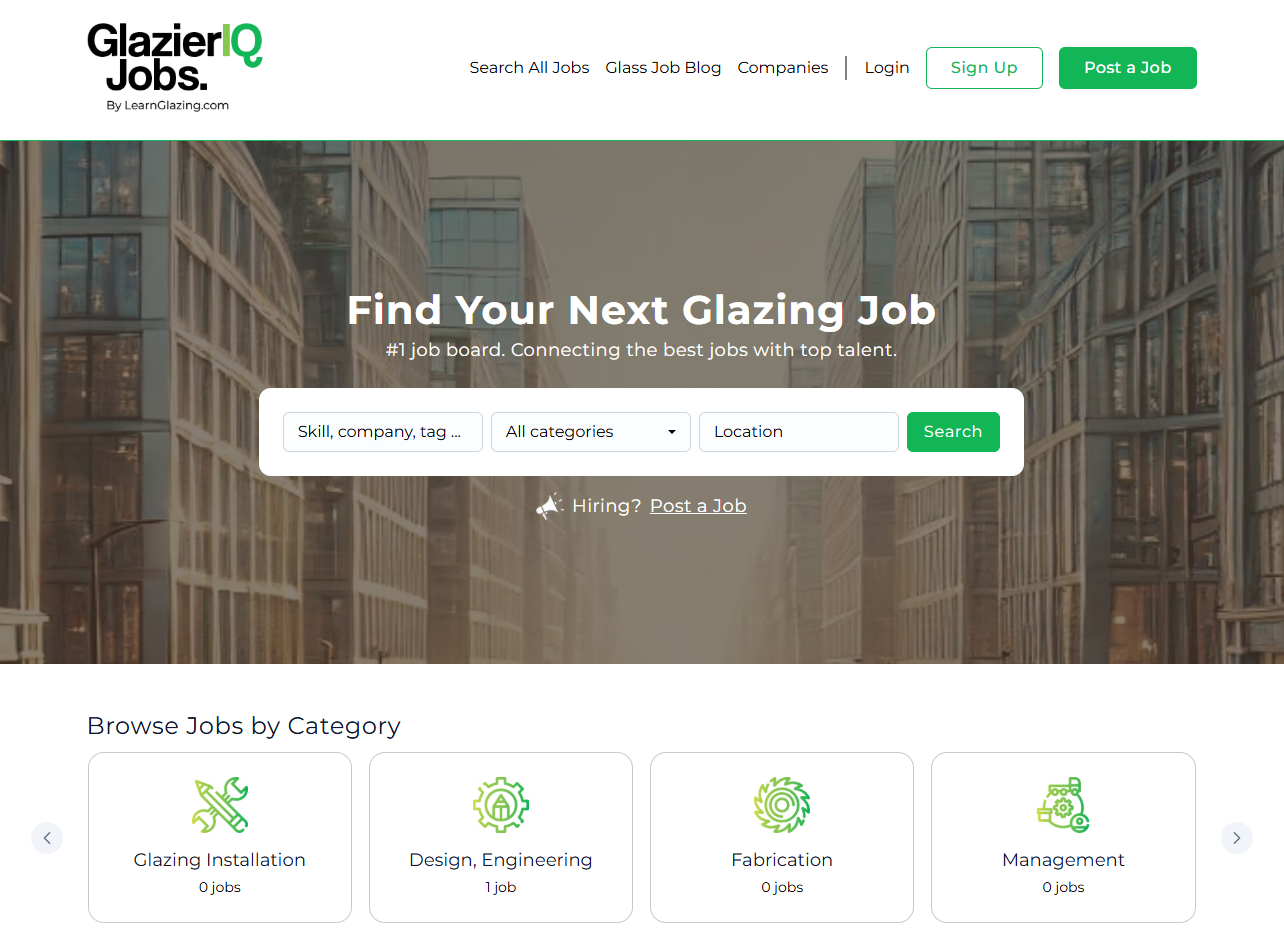 GlazierIQ Jobs